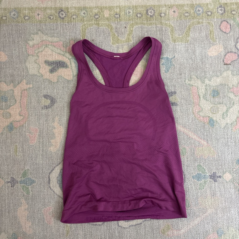 lululemon athletica Magenta Tank Top